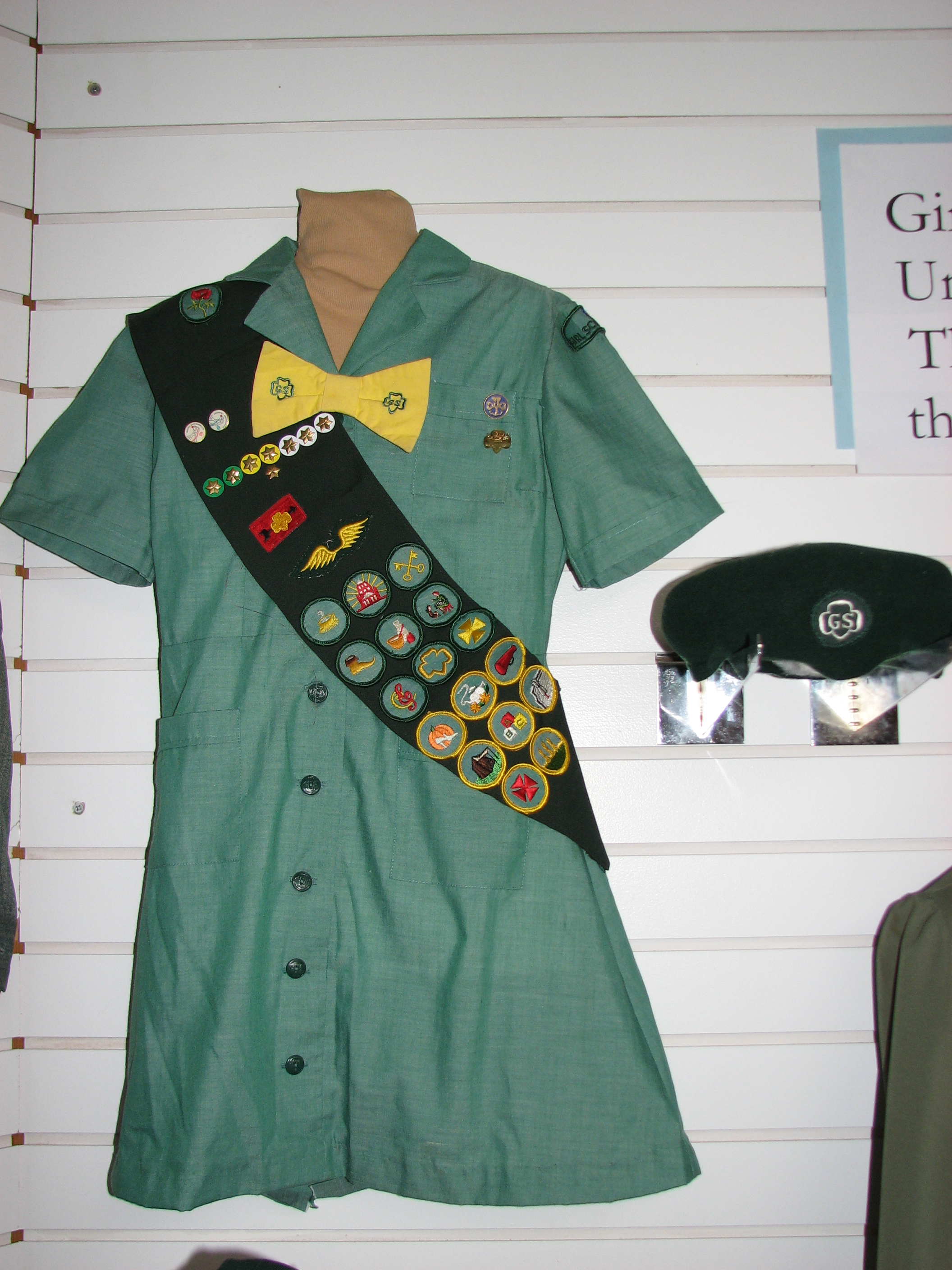 1960’s Junior Girl Scout Uniform | Pope County Museum ...